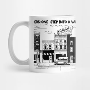 KRS-ONE   Old School Hip Hop Mug